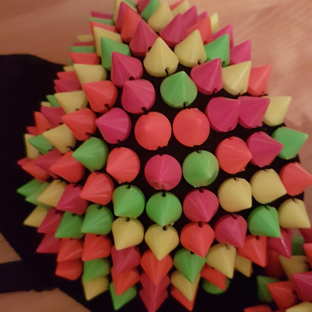 Cosplay Neon Rave Wear Bra - Picture 2 of 3